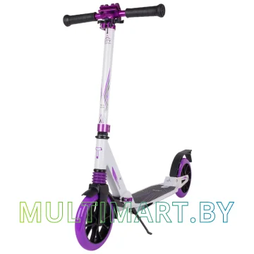 Самокат Tech Team City Scooter 2022 (белый/фиолетовый) картинка 2